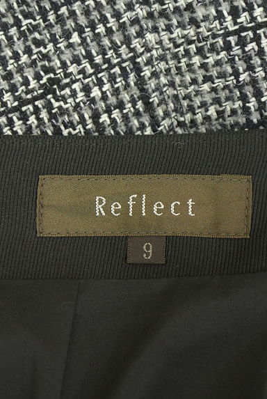 Reflect（リフレクト）の古着「グレンチェック柄膝下起毛スカート（スカート）」大画像６へ