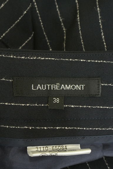 LAUTREAMONT（ロートレアモン）の古着「ピンストライプセミワイドパンツ（パンツ）」大画像６へ