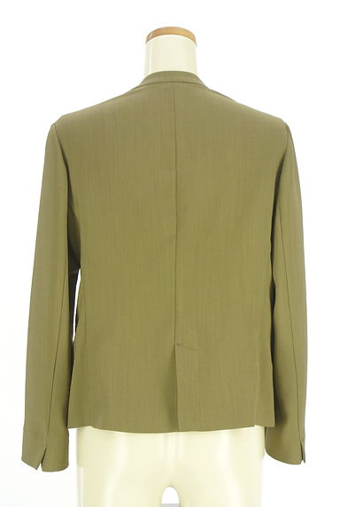 クリックで大画像表示 23区(ニジュウサンク)の古着「リネンライクノーカラージャケット(ジャケット)」大画像2へ