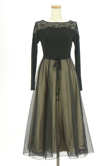 クリックで大画像表示 CELFORD(セルフォード)の古着「ビーズ刺繍ニットドレスワンピース(ワンピース・チュニック)」大画像1へ