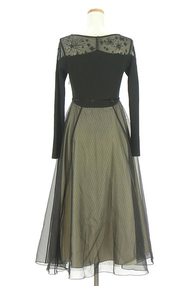 CELFORD（セルフォード）の古着「ビーズ刺繍ニットドレスワンピース（ワンピース・チュニック）」大画像２へ