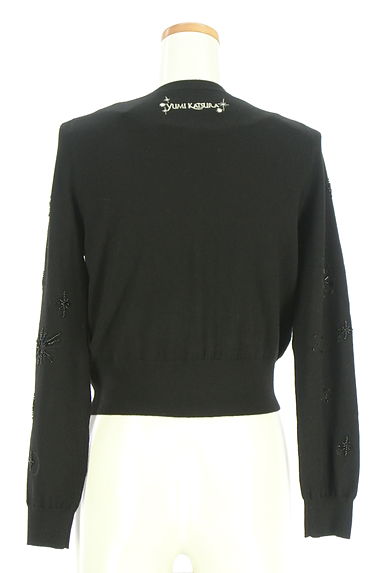 CELFORD（セルフォード）の古着「ビーズ刺繍カーディガン+ノースリニット（アンサンブル）」大画像２へ