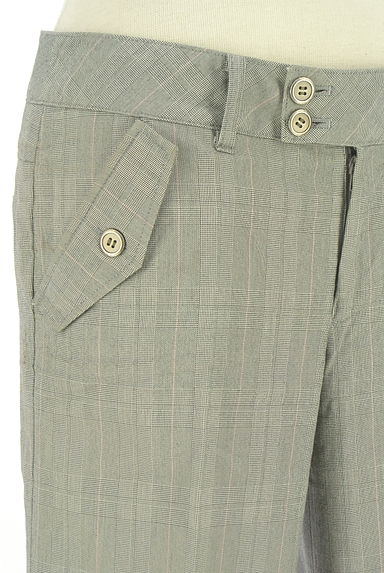 la.f...（ラエフ）の古着「タータンチェック柄センタープレスパンツ（パンツ）」大画像４へ