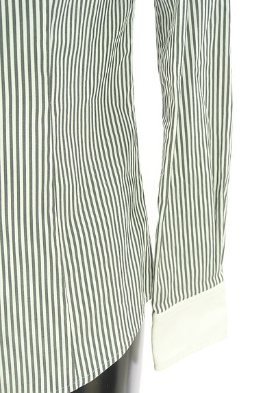 クリックで大画像表示 la.f...(ラエフ)の古着「ストライプクレリックシャツ(カジュアルシャツ)」大画像5へ