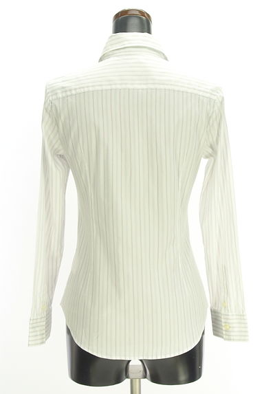 la.f...（ラエフ）の古着「ラメストライプブラウス（カジュアルシャツ）」大画像２へ