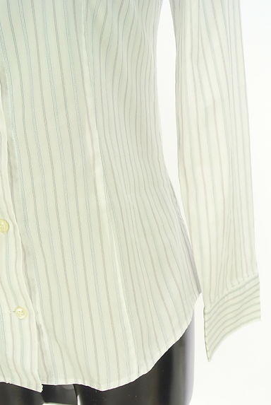 la.f...（ラエフ）の古着「ラメストライプブラウス（カジュアルシャツ）」大画像５へ