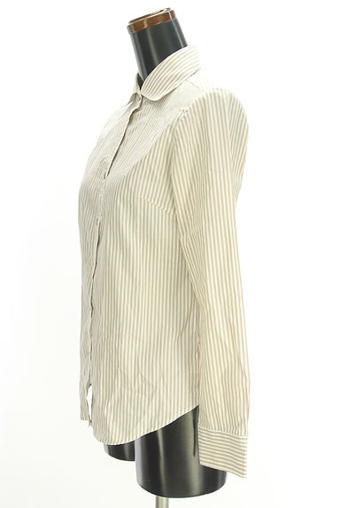 la.f...（ラエフ）の古着「ストレッチストライプシャツ（カジュアルシャツ）」大画像３へ