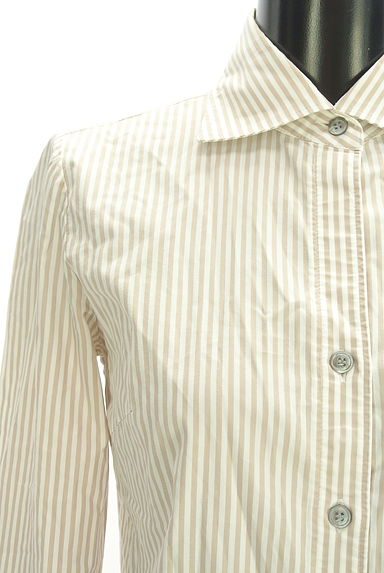 la.f...（ラエフ）の古着「ストレッチストライプシャツ（カジュアルシャツ）」大画像４へ