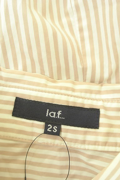la.f...（ラエフ）の古着「ストレッチストライプシャツ（カジュアルシャツ）」大画像６へ