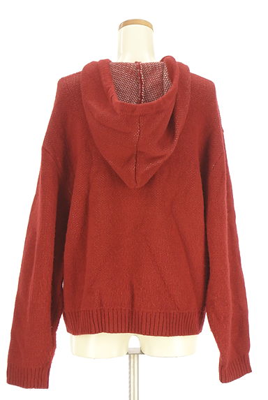 BUBBLES（バブルス）の古着「リボン柄オーバーサイズニットパーカー（ニット）」大画像２へ