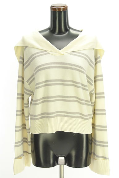 クリックで大画像表示 Chico(チコ)の古着「セーラー襟ワイドスリーブニット(ニット)」大画像1へ