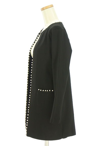 TOCCA（トッカ）の古着「パール付きミドル丈ニットカーディガン（カーディガン・ボレロ）」大画像３へ