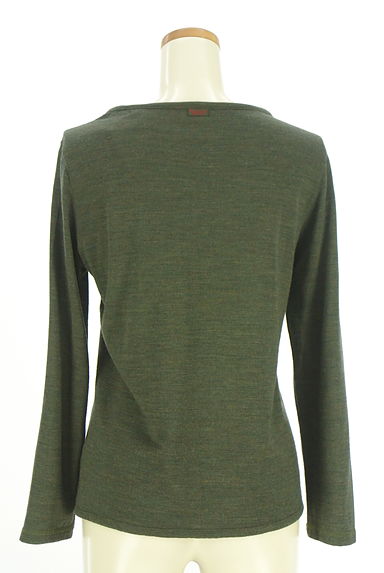 Mademoiselle NON NON（マドモアゼルノンノン）の古着「薄手ウールニットカーディガン（カーディガン・ボレロ）」大画像２へ