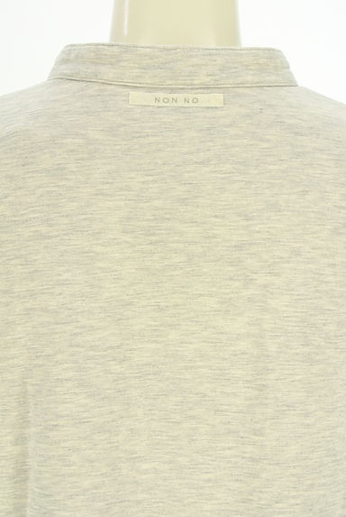 クリックで大画像表示 Mademoiselle NON NON(マドモアゼルノンノン)の古着「NON NO バンドカラーチュニック(ワンピース・チュニック)」大画像5へ