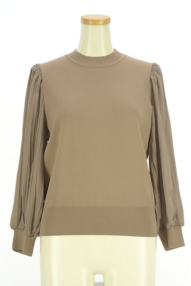 NEW YORKER（ニューヨーカー）の古着「シフォンスリーブニット（ニット）」大画像１へ