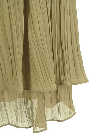 NEW YORKER（ニューヨーカー）の古着「シワプリーツシフォンロングスカート（ロングスカート・マキシスカート）」大画像５へ