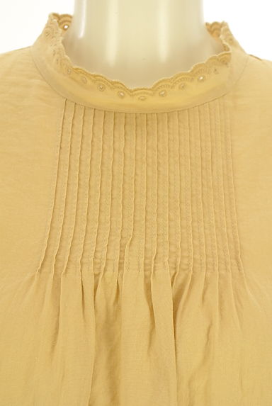 Crocodile（クロコダイル）の古着「レース襟ピンタックブラウス（カットソー・プルオーバー）」大画像４へ