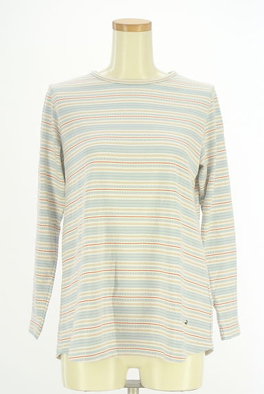 Crocodile（クロコダイル）の古着「ラウンドヘムボーダーカットソー（カットソー・プルオーバー）」大画像１へ