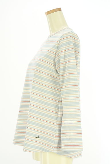 Crocodile（クロコダイル）の古着「ラウンドヘムボーダーカットソー（カットソー・プルオーバー）」大画像３へ