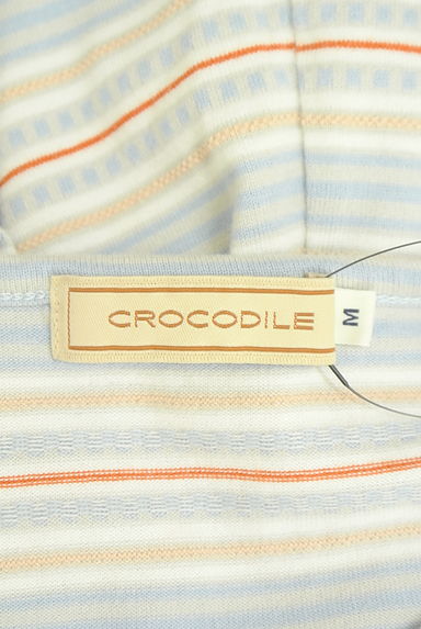 Crocodile（クロコダイル）の古着「ラウンドヘムボーダーカットソー（カットソー・プルオーバー）」大画像６へ