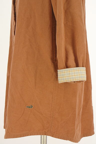 クリックで大画像表示 Crocodile(クロコダイル)の古着「コーデュロイバンドカラーシャツチュニック(ブラウス)」大画像5へ