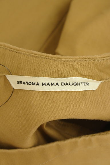 GRANDMA MAMA DAUGHTER（グランマママドーター）の古着「8分袖タックフレアミモレワンピース（ワンピース・チュニック）」大画像６へ