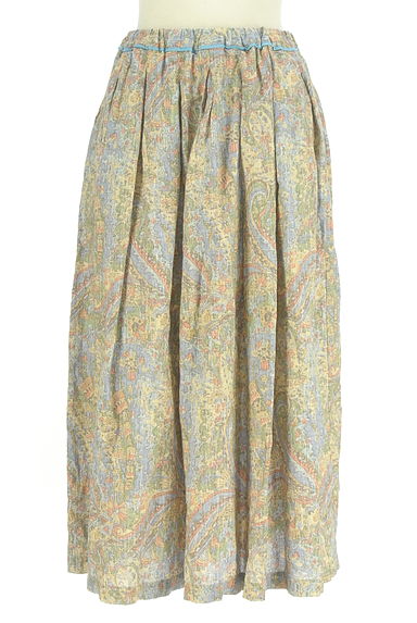 vm（ヴーム）の古着「エスニック柄リネンロングスカート（ロングスカート・マキシスカート）」大画像１へ