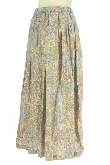 vm（ヴーム）の古着「エスニック柄リネンロングスカート（ロングスカート・マキシスカート）」大画像３へ