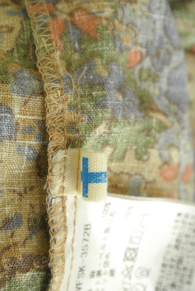 vm（ヴーム）の古着「エスニック柄リネンロングスカート（ロングスカート・マキシスカート）」大画像６へ