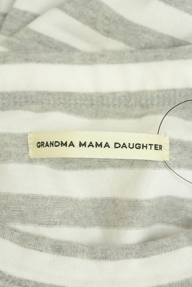 GRANDMA MAMA DAUGHTER（グランマママドーター）の古着「8分袖ボーダーカットソー（カットソー・プルオーバー）」大画像６へ