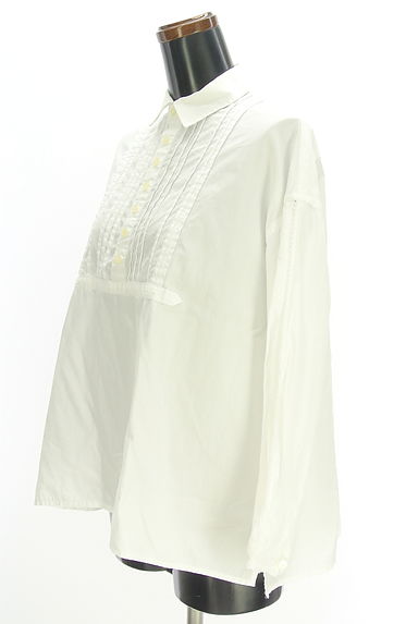 GRANDMA MAMA DAUGHTER（グランマママドーター）の古着「ピンタックヨークフレアブラウス（ブラウス）」大画像３へ