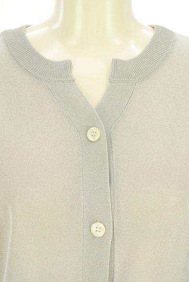Te chichi（テチチ）の古着「前後2WAYラメシアーニットカーデ（カーディガン・ボレロ）」大画像４へ