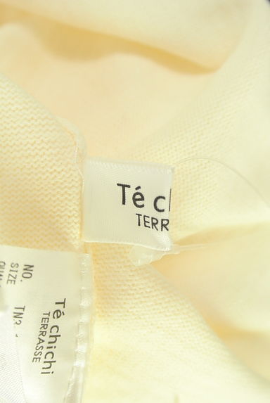 Te chichi（テチチ）の古着「Te chichi TERRASSE Vネック袖パールニット（ニット）」大画像６へ
