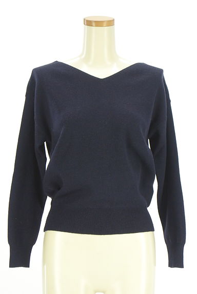 Te chichi（テチチ）の古着「Te chichi TERRASSE 前後2WAYパールボタンニット（ニット）」大画像１へ