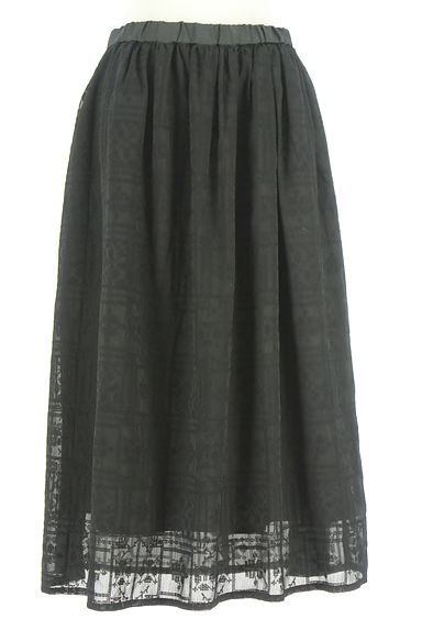 Samansa Mos2（サマンサモスモス）の古着「楊柳シフォン刺しゅうロングスカート（ロングスカート・マキシスカート）」大画像１へ