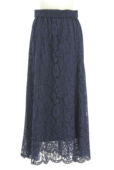 Couture Brooch（クチュールブローチ）の古着「パール付きスカラップ総レーススカート（ロングスカート・マキシスカート）」大画像２へ