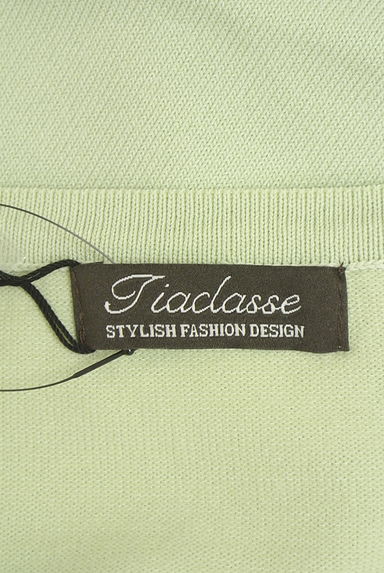 クリックで大画像表示 Tiaclasse(ティアクラッセ)の古着「フロントレースニットカーディガン(カーディガン・ボレロ)」大画像6へ