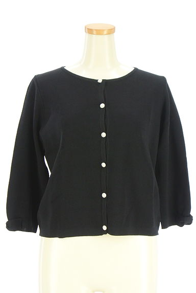 クリックで大画像表示 Tiaclasse(ティアクラッセ)の古着「リボン付きスリーブカーディガン(カーディガン・ボレロ)」大画像1へ