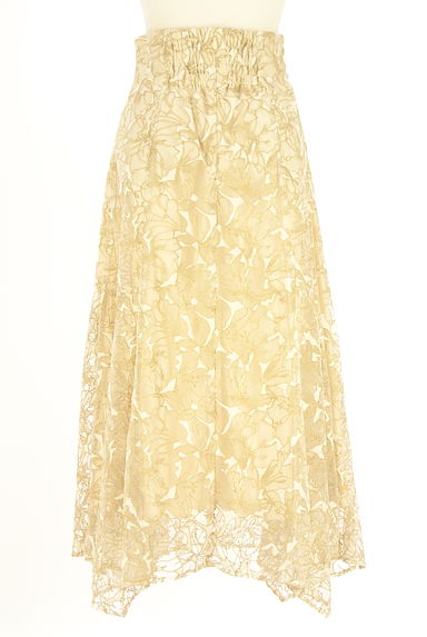 Apuweiser riche（アプワイザーリッシェ）の古着「花柄刺繍レースロングスカート（ロングスカート・マキシスカート）」大画像２へ