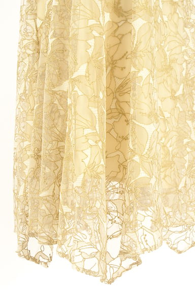 Apuweiser riche（アプワイザーリッシェ）の古着「花柄刺繍レースロングスカート（ロングスカート・マキシスカート）」大画像５へ