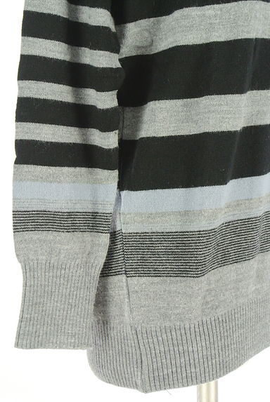 Reflect（リフレクト）の古着「ミドル丈ボーダーニット（セーター）」大画像５へ