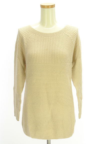 UNTITLED（アンタイトル）の古着「ラグランローゲージニット（セーター）」大画像１へ