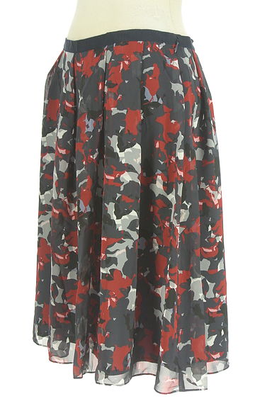 Reflect（リフレクト）の古着「膝丈シフォンフレアスカート（スカート）」大画像３へ