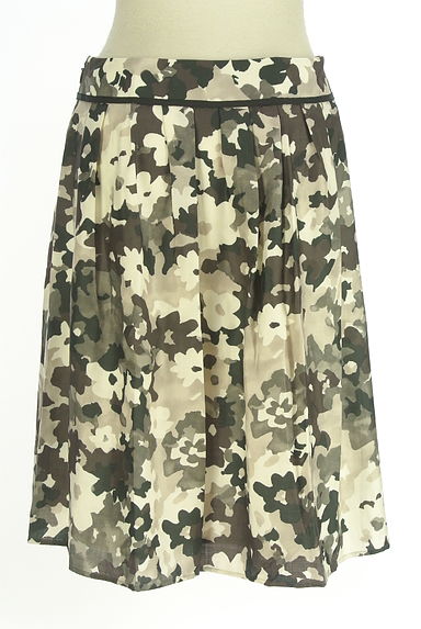 Reflect（リフレクト）の古着「花柄迷彩膝丈フレアスカート（スカート）」大画像２へ