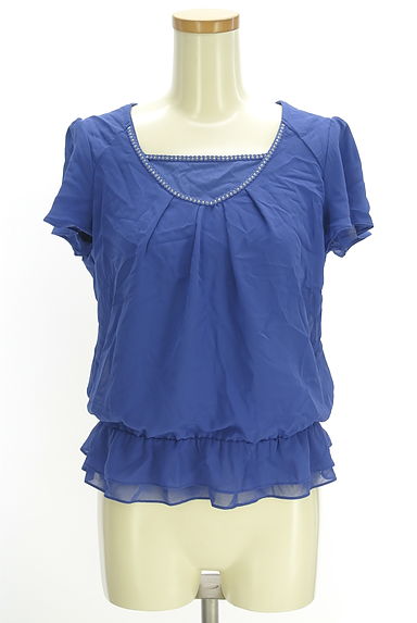 Reflect（リフレクト）の古着「裾フリルシフォンブラウス（カットソー・プルオーバー）」大画像１へ