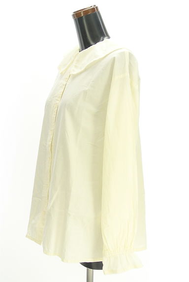 Samansa Mos2（サマンサモスモス）の古着「シフォン襟コットンブラウス（ブラウス）」大画像３へ