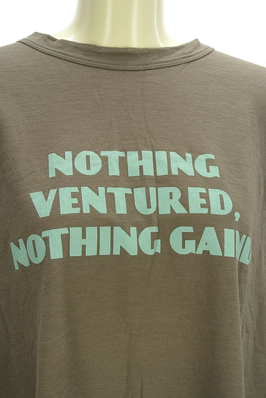 Samansa Mos2（サマンサモスモス）の古着「8分袖オーバーサイズロゴTシャツ（Ｔシャツ）」大画像４へ