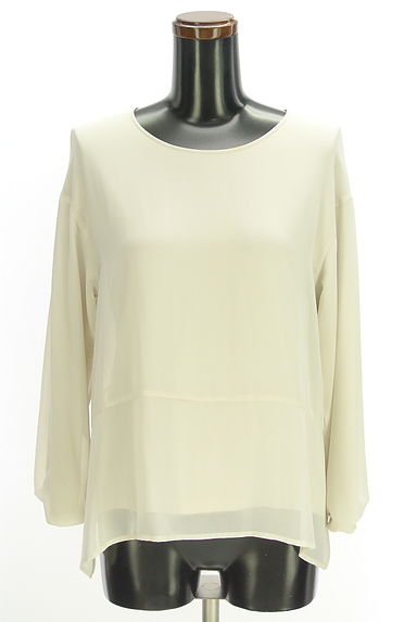 COMME CA（コムサ）の古着「シフォンフレアカットソー（カットソー・プルオーバー）」大画像１へ