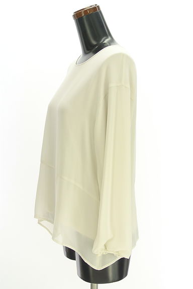 COMME CA（コムサ）の古着「シフォンフレアカットソー（カットソー・プルオーバー）」大画像３へ