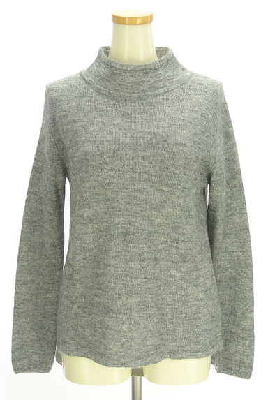 クリックで大画像表示 COMME CA(コムサ)の古着「Gabardine K.T モヘヤ混ハイネックニット(セーター)」大画像1へ